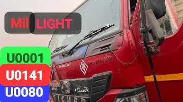 EICHER MIL light problem solve U0089 U0001 U0141 error communication #eicher #automobile #mechanic