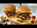 Ziangs: Spicy Lao Gan Ma Black Bean Chilli Burgers and Sweet Chilli Candied Streaky Bacon Burgers