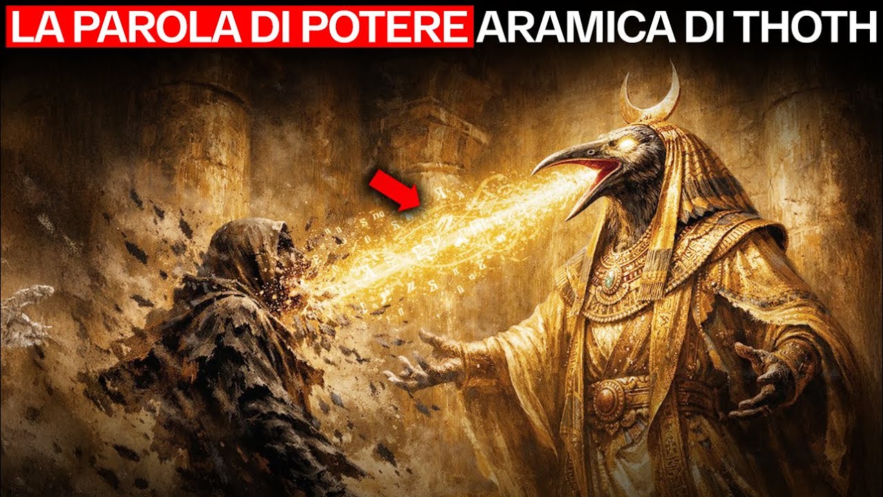 Thoth pronunciò 1 parola aramaica che fa fuggire gli Arconti —Le Chiese l’hanno bandita di proposito