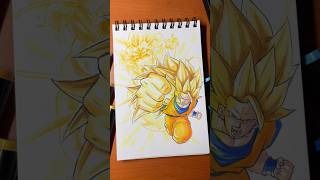 Day 13- Goku ssj3, next?💬 #goku #dragonball #anime #manga #drawing