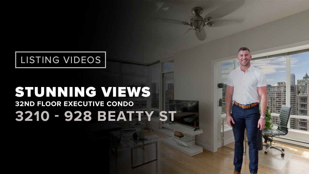 STUNNING 32ND FLOOR VIEWS! EXECUTIVE YALETOWN CONDO FOR SALE, NOW SOLD