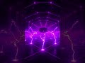 Purple Neon | Psytrance Visualizer 140 BPM | Electric Pulse