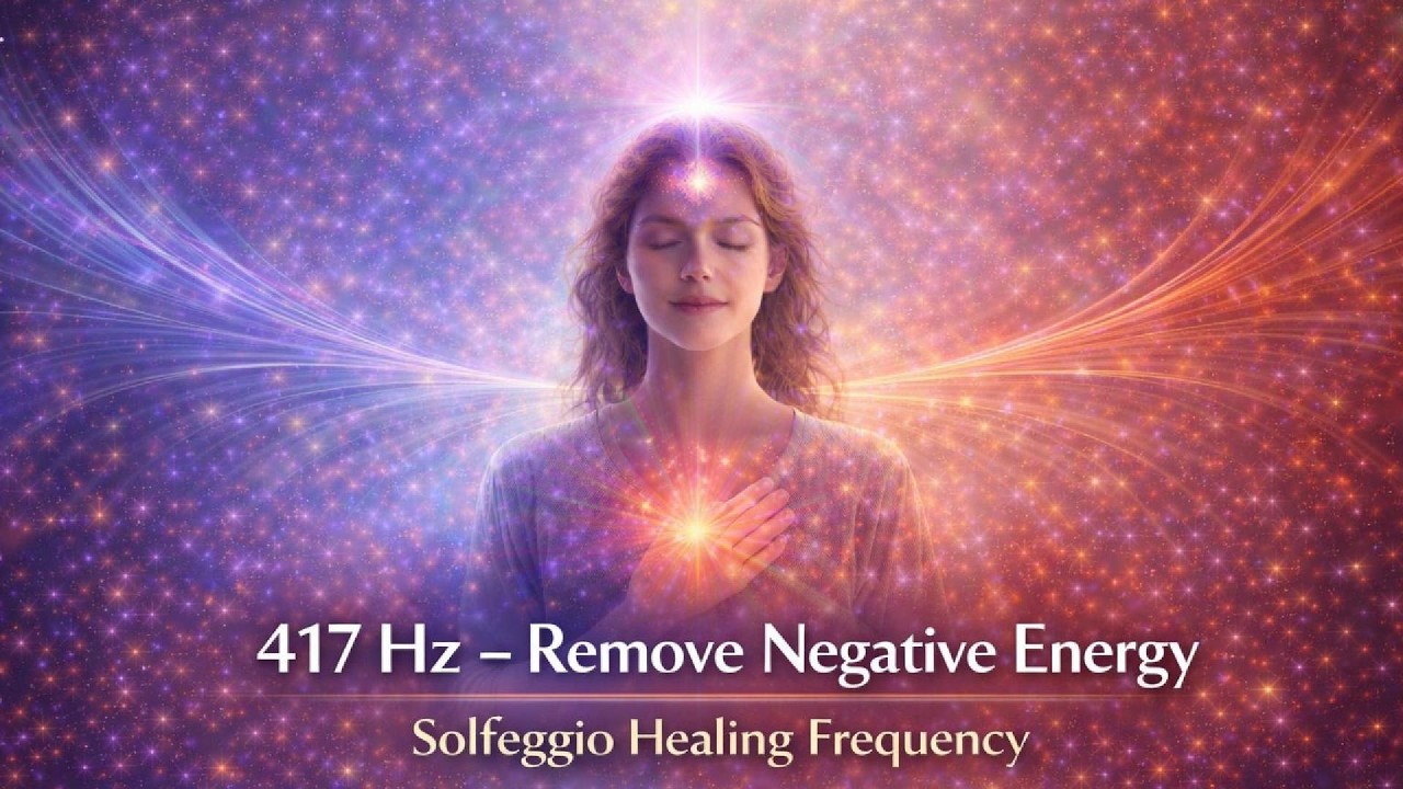 417 Hz – Remove Negative Energy | Solfeggio Healing Frequency