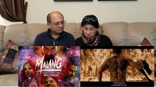 Malang Trailer REACTION! | Aditya Roy Kapur, Disha Patani, Anil Kapoor, Kunal Kemmu | Mohit Suri