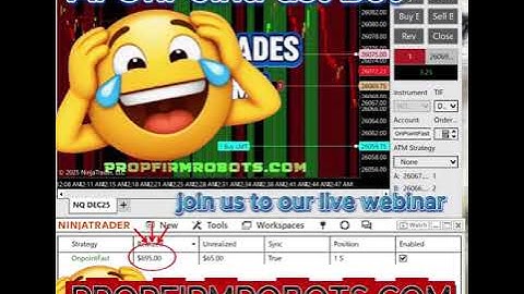 NinjaTrader AI POINT ON FAST  MORE Then DOLLAR 2350  Day Trading Secret AI AUTOMATED DAY TRADING ROB