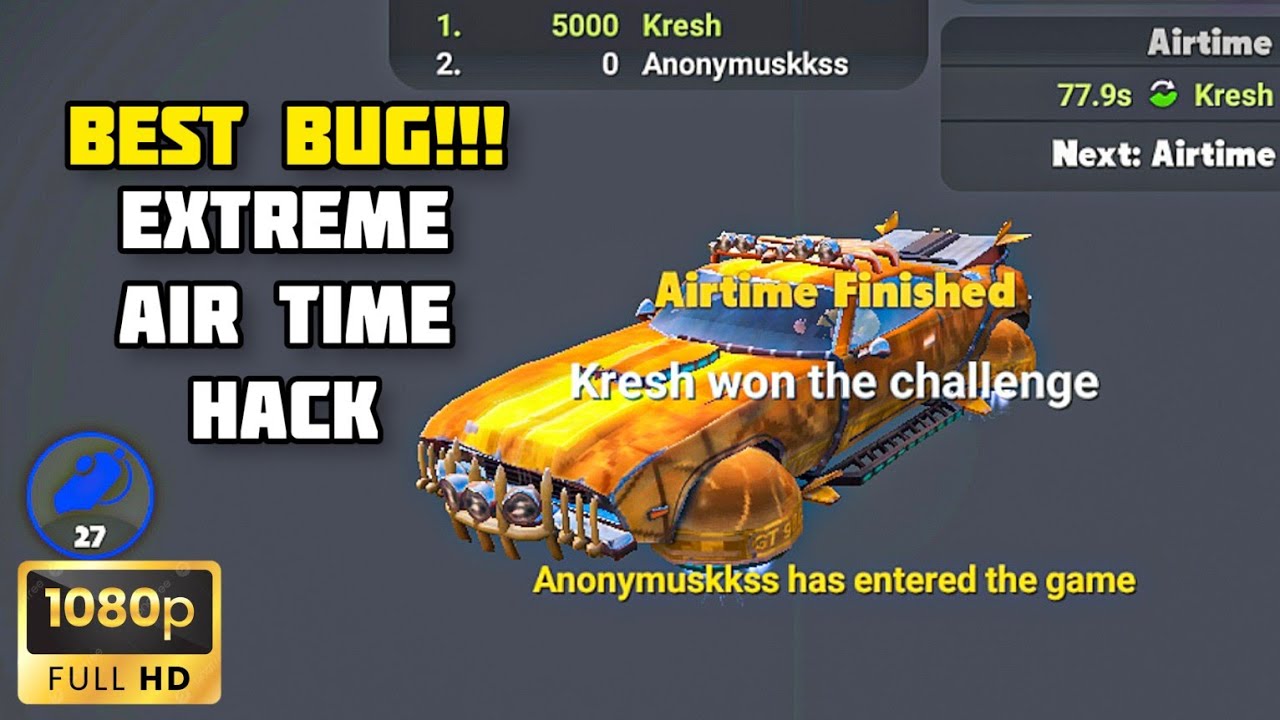 HOW TO DO THE BEST AIR TIME HACK? BUG TUTORIAL | OFF THE ROAD HD OPEN WORLD DRIVING GAME