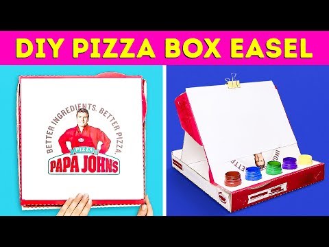 13 Genius Crafts From Boxes Safe Videos For Kids - diy roblox pizza kids craft cardboard box party toy tycoon