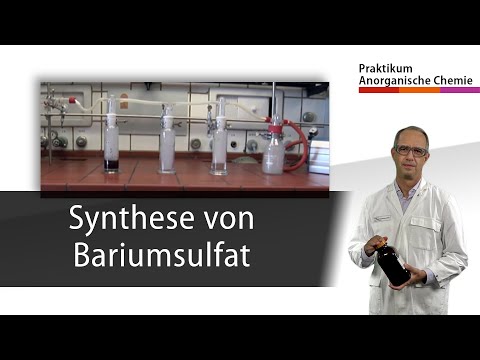 Synthese von Bariumsulfat - Praktikum Anorganische Chemie
