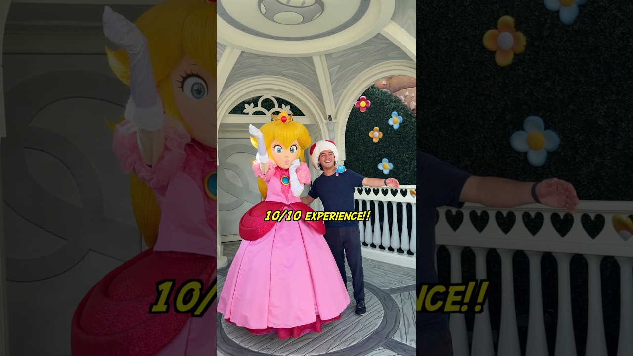 I got a job at the mushroom kingdom!