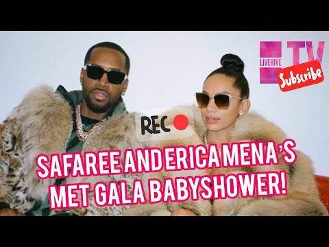 Vidéo: Erica Mena Partage Des Photos De Sa Baby Shower De Gala Du Met