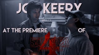 Details Joe Keery at the Stranger Things Season 4 Premiere! News
