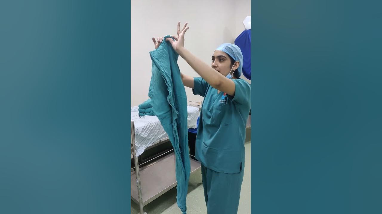 Surgical Gowning Technique How To Wear A Sterile Gown With Sterile surgical-gowning-technique-how-to-wear-a-sterile-gown-with-sterile