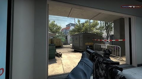 M4A4 ACE on Overpass