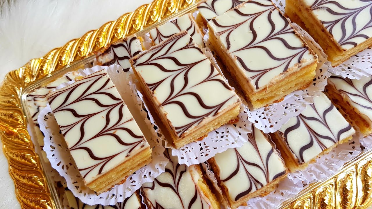 مانزيدش نبدلها👌حلوى الملفاي حضريها مباشرة في الصينية👍سهلة التحضير و تقطع كمية مليحة👌