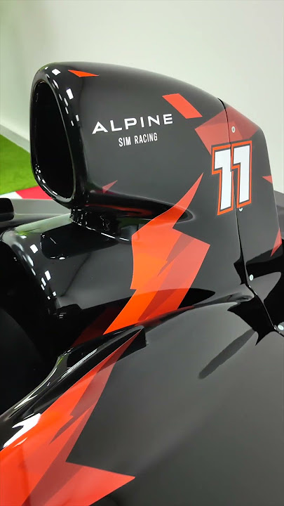 Unveiling The Livery for my F1 Motion Racing Simulator