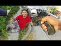Suspect Gets Shot by Los Angeles Police After Wielding Replica Gun