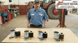 Hydraulic filter  comparison between a Steiner filter versus Wix, Napa and Donaldson filters