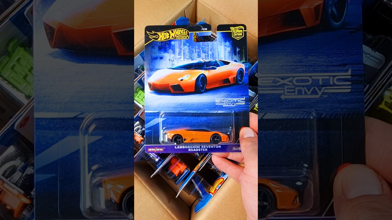 Hot Wheels Premium Exotic Envy  