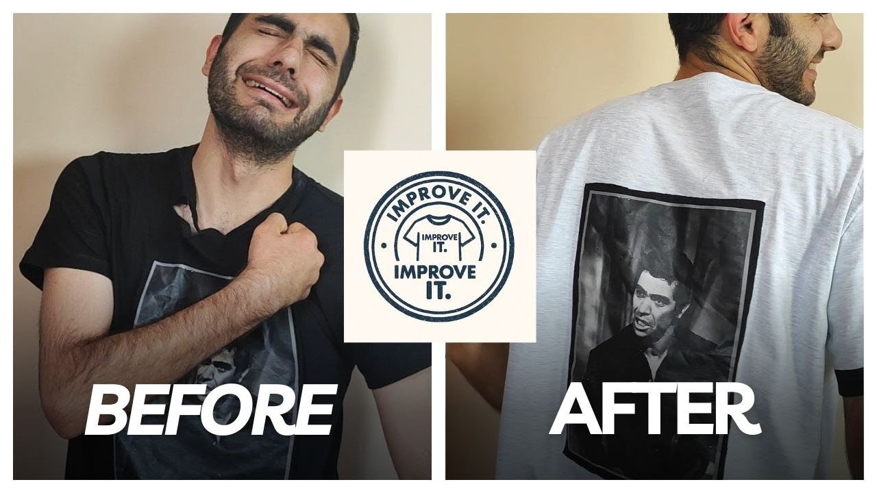 Saving old designs! Transfer printing onto new clothes