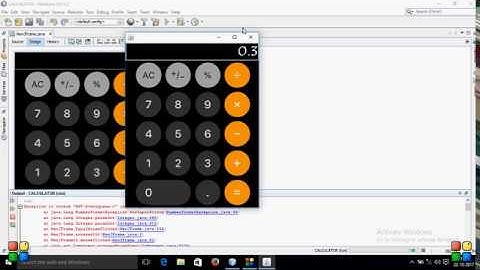 HOW TO MAKE CALCULATOR IN JAVA WITH NETBEANS IDE
