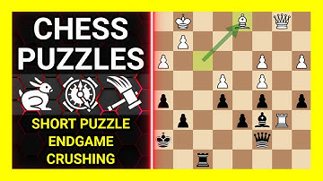Chess Puzzles to Practice. Themes: Short puzzle, Endgame, Crushing. Learn Chess
