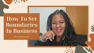 How To Set Boundaries In Business | Simply Fujica