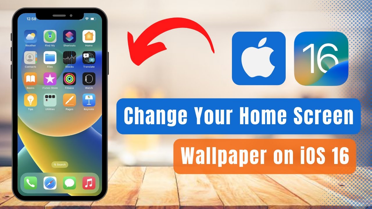 How To Change Home Screen On IPhone IOS 16 YouTube