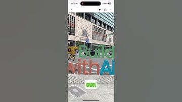 Location based AR using Geospatial API from Google