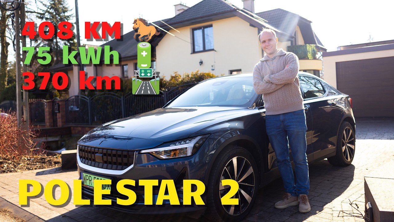 TEST POLESTAR 2 - skandynawski prąd, chińska budowa elektrycznej fury