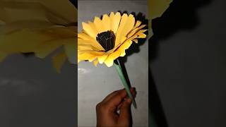 Handmade paper flower 🌼🌺 #flower #shorts #trending #diy