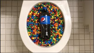 Will It Flush? - M&Ms And Pepsi