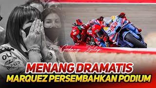 BANJIR AIR MATA🔥BOS GRESINI MENAGIS MARC MARQUEZ JUARA PAKAI DESMOSEDICI SPESIAL FO MENDIANG GRESINI