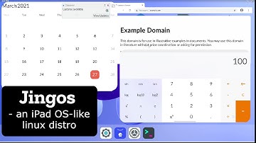 JingOS - A IpadOS like linux distro