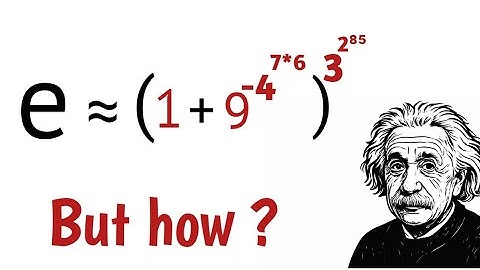 13 septillion digits accuracy | One of the best approximation of e