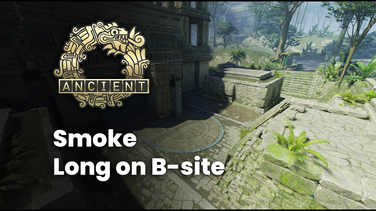 [CS2 - Ancient - B site] - Long smoke - YouTube