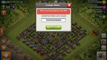 How to change your Name in Clash of Clans Game