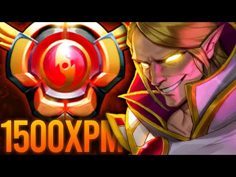1500 XPM!! Epic Invoker 0-DEATHS Game vs Pangolier Mid | Dota 2