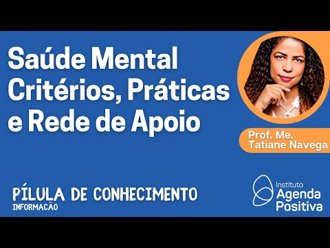 Vídeo: Critérios De Saúde Mental