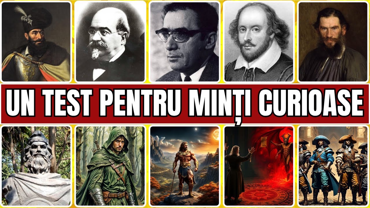 30 de Întrebări de Cultură Generală care Îți Pun Serios Mintea la Încercare