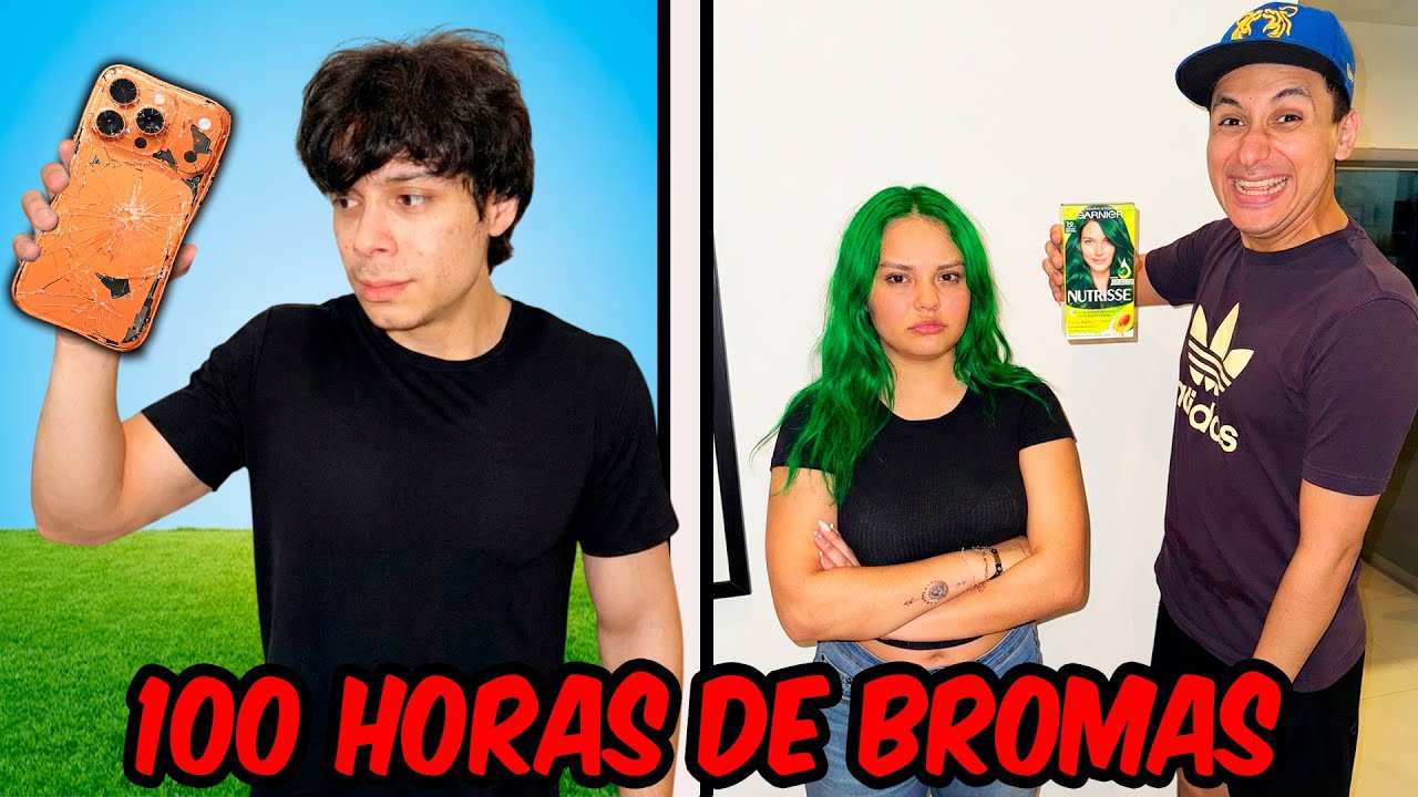 100 HORAS HACIENDO BROMAS EXTREMAS a YAIR17 y BARBIE… ¡TERMINÓ MUY MAL! 😱