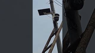 Solar camera installation complete video