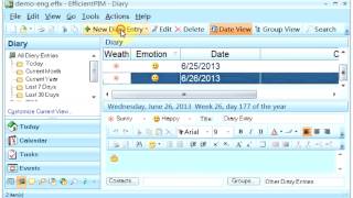Best Organizer Software from EfficientSoftware screenshot 5