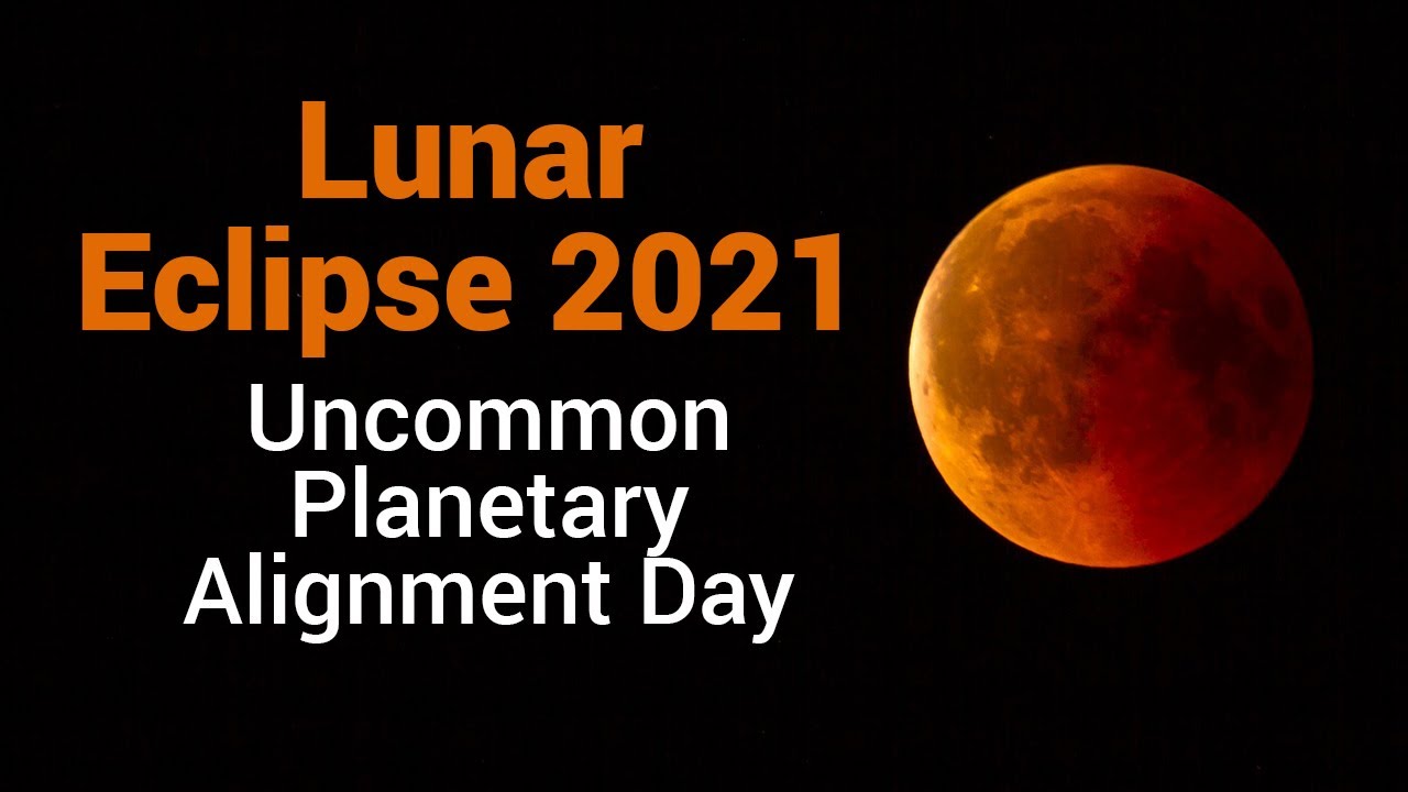 Lunar Eclipse 2021 Alignment Day YouTube