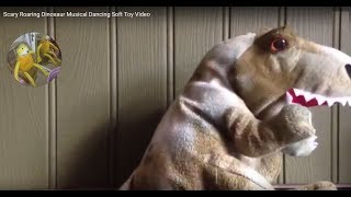 Scary Roaring Dinosaur Musical Dancing Soft Toy Video screenshot 1
