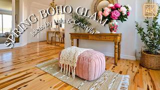 Spring Boho Glam Home Makeover | Vintage-Inspired Decor Ideas by Lulu & Georgia