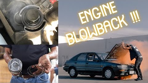 what is engine blowby | engine blowback in hindi | symptoms of engine blowback | blowback quickcheck