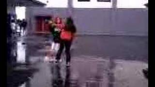 filipina girls jumping in puddles part 2