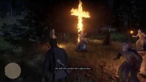 Red Dead Redemption 2 - K*K Random Encounter With Good Ending
