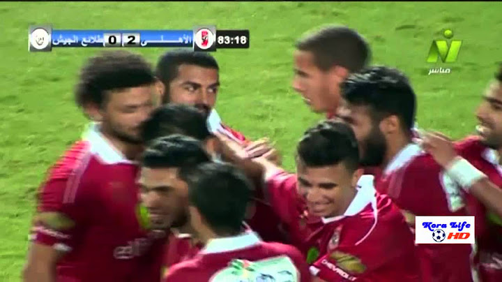 اهداف مباراة الاهلى وطلائع الجيش 4-0 [ الاهداف كاملة ] الدوري المصري 2015