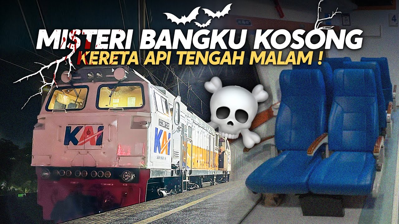 MERINDING 😰‼️KERETA TENGAH MALAM YANG SELALU KOSONG | Trip KA Cirebon Fakultatif Jakarta - Cirebon